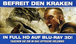Kampf der Titanen auch als Blu-ray 3D Titel im Verleih!