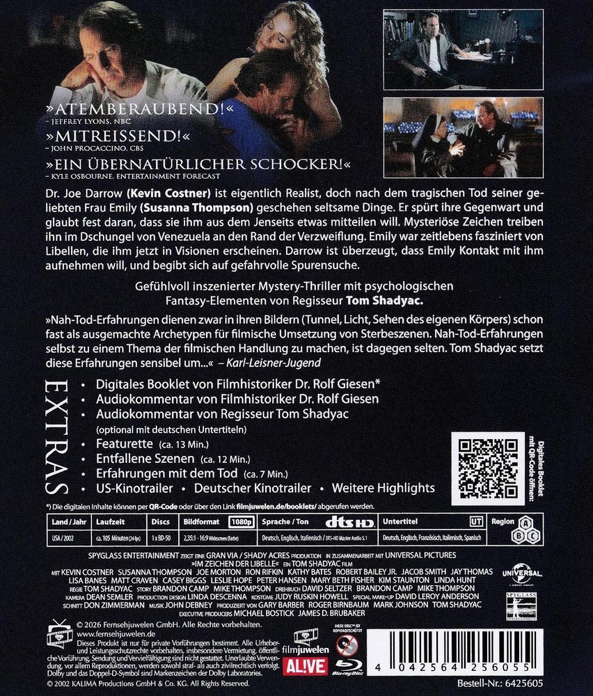 Im Zeichen der Libelle - Blu-ray Back-Cover Im Zeichen der Libelle - Blu-ray Back-Cover