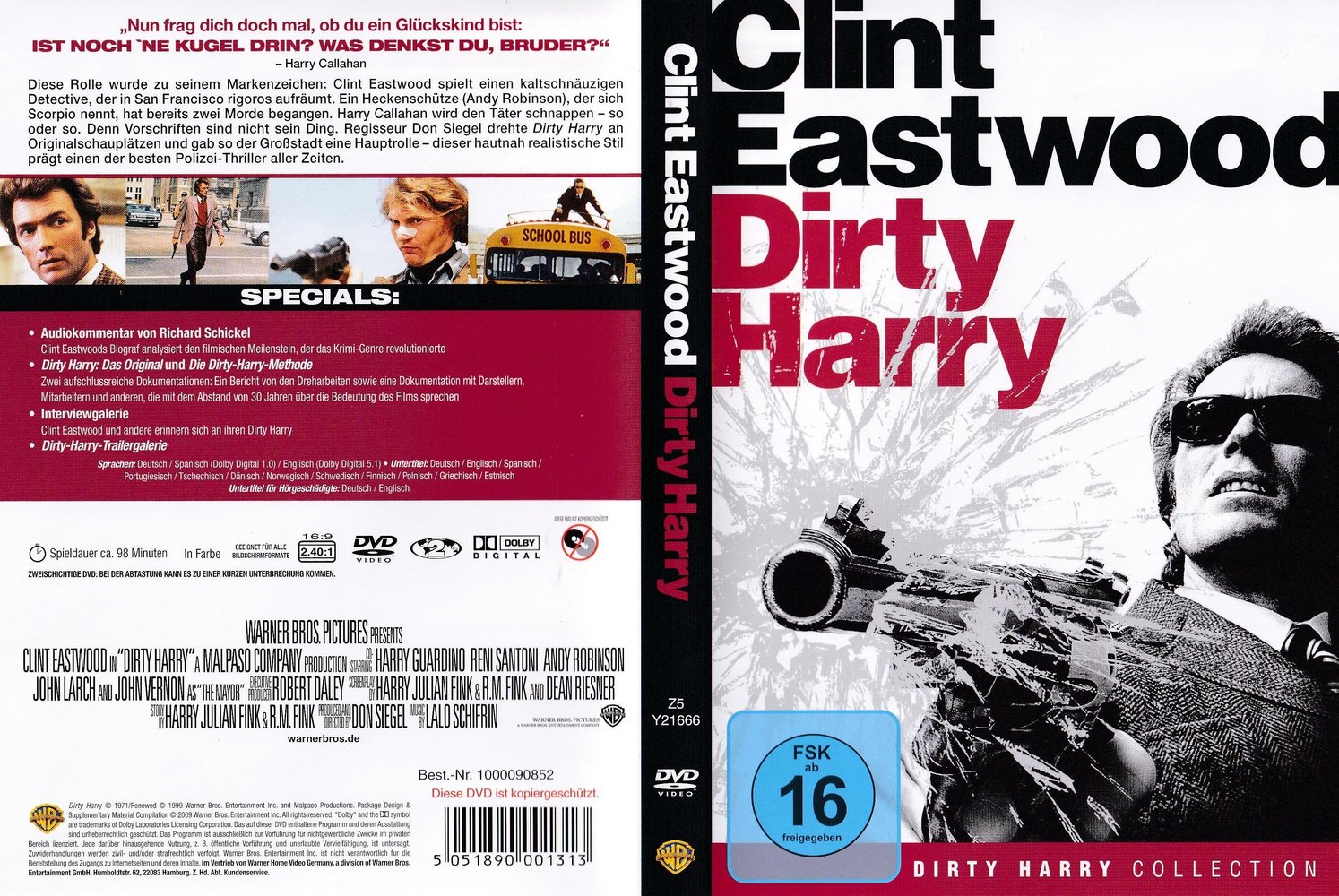 Dirty Harry - DVD Full-Cover Dirty Harry - DVD Full-Cover