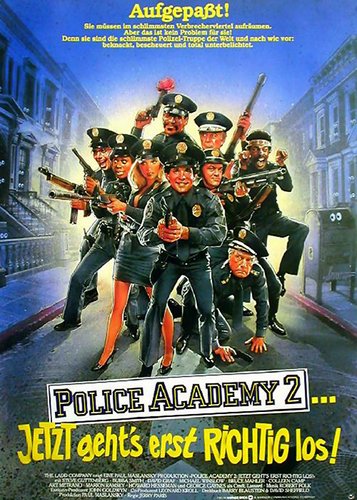 Police Academy 2 - Jetzt geht’s erst richtig los - Poster 2 Police Academy 2 - Jetzt geht’s erst richtig los - Poster 2