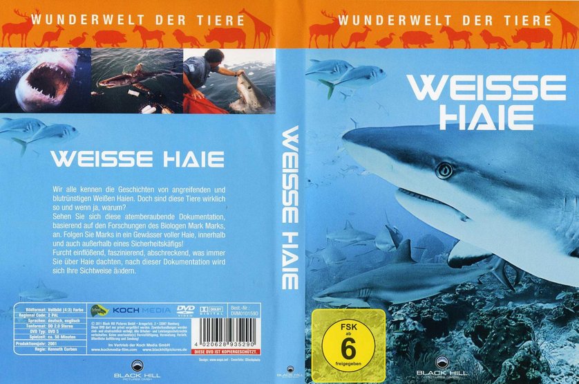 Wunderwelt Der Tiere Wei E Haie Dvd Oder Blu Ray Leihen Videobuster De