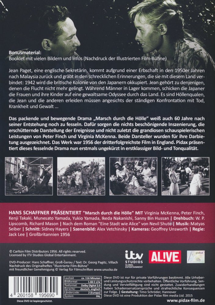 Marsch durch die Hölle - DVD Back-Cover Marsch durch die Hölle - DVD Back-Cover