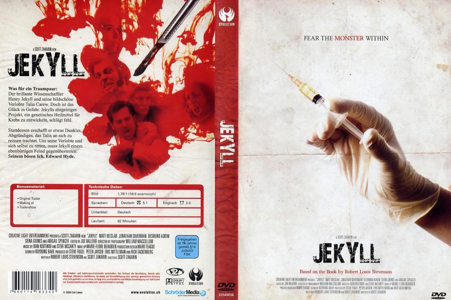 Jekyll - Fear the Monster Within - DVD Full-Cover Jekyll - Fear the Monster Within - DVD Full-Cover