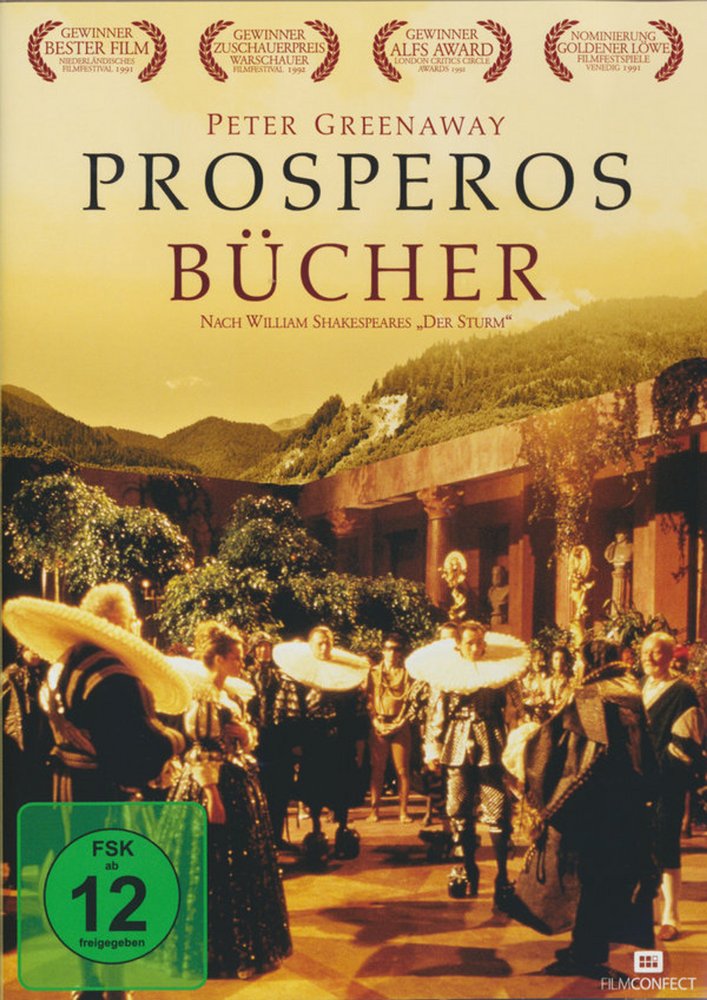 Prosperos Bücher - DVD Front-Cover Prosperos Bücher - DVD Front-Cover