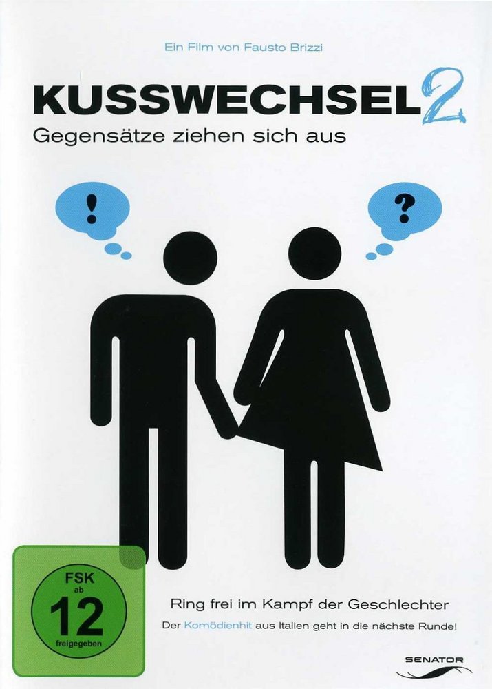 Kusswechsel 2 - Gegensätze ziehen sich aus - DVD Front-Cover Kusswechsel 2 - Gegensätze ziehen sich aus - DVD Front-Cover