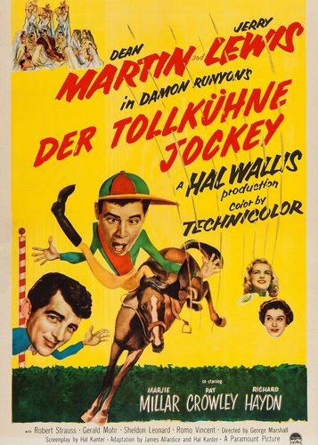 Der tollkühne Jockey - Poster 1
