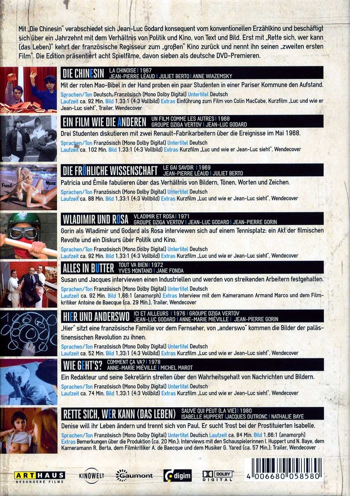 Ein Film wie die anderen - DVD Back-Cover Ein Film wie die anderen - DVD Back-Cover