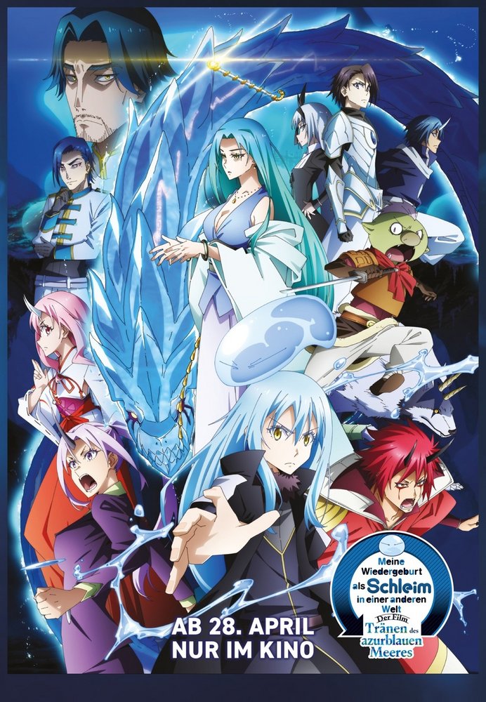 Meine Wiedergeburt als Schleim in einer anderen Welt 2 - Tränen des azurblauen Meers - DVD Front-Cover Meine Wiedergeburt als Schleim in einer anderen Welt 2 - Tränen des azurblauen Meers - DVD Front-Cover