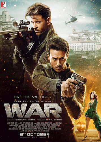 War - Hrithik vs Tiger - Poster 1