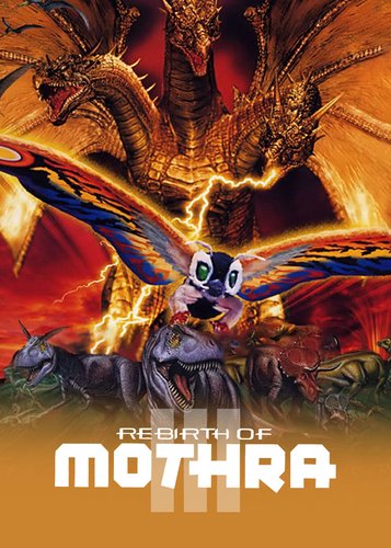 Mothra 3 - King Ghidora kehrt zurück - Poster 2 Mothra 3 - King Ghidora kehrt zurück - Poster 2