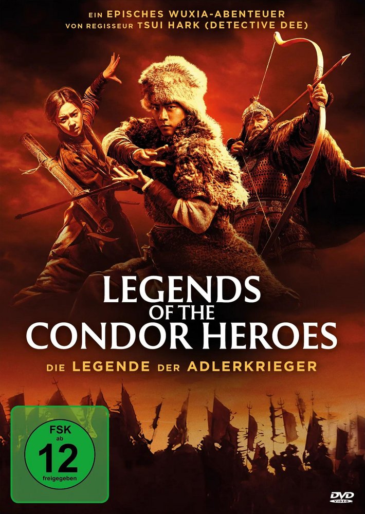Legends of the Condor Heroes - Die Legende der Adlerkrieger - DVD Front-Cover Legends of the Condor Heroes - Die Legende der Adlerkrieger - DVD Front-Cover
