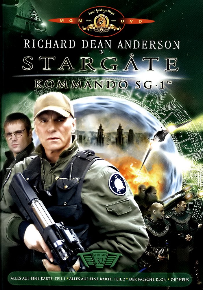 Stargate Kommando SG-1 - Volume 32 - DVD Front-Cover Stargate Kommando SG-1 - Volume 32 - DVD Front-Cover