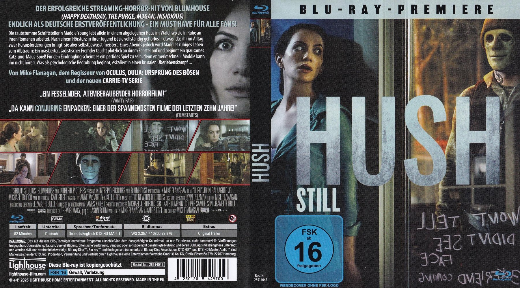 Hush - Still - Blu-ray Full-Cover Hush - Still - Blu-ray Full-Cover
