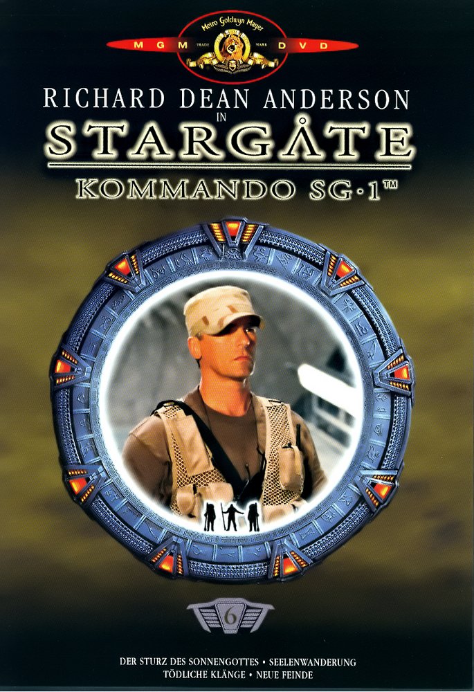 Stargate Kommando SG-1 - Volume 6 - DVD Front-Cover Stargate Kommando SG-1 - Volume 6 - DVD Front-Cover