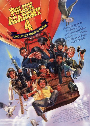 Police Academy 4 - Und jetzt geht's rund - Poster 1 Police Academy 4 - Und jetzt geht's rund - Poster 1