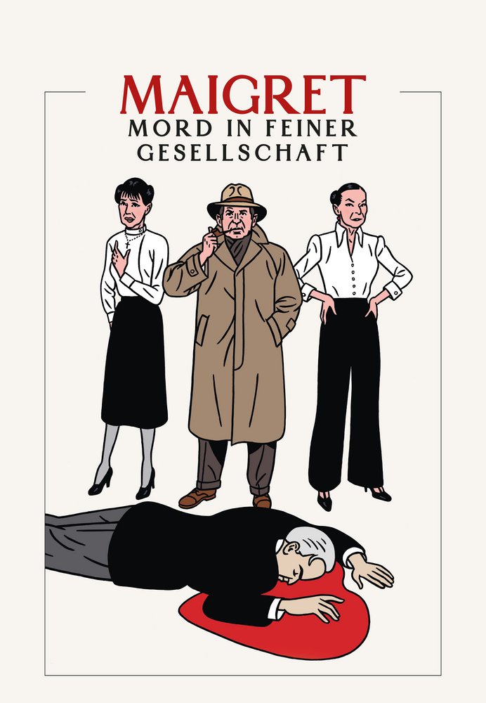 Maigret - Mord in feiner Gesellschaft - Stream Cover Maigret - Mord in feiner Gesellschaft - Stream Cover
