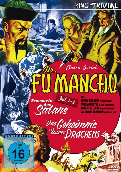 Dr. Fu Manchu - Teil 1+2 (DVD) Dr. Fu Manchu - Teil 1+2 (DVD)