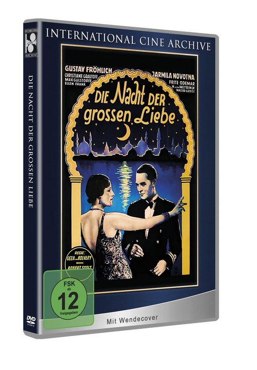 Die Nacht der grossen Liebe (1933) - Deutsche DVD-Premiere - Ein Film von Géza von Bolváry mit Jarmila Novotna und Gustav Fröhlich - Limited Edition (DVD) Die Nacht der grossen Liebe (1933) - Deutsche DVD-Premiere - Ein Film von Géza von Bolváry mit Jarmila Novotna und Gustav Fröhlich - Limited Edition (DVD)