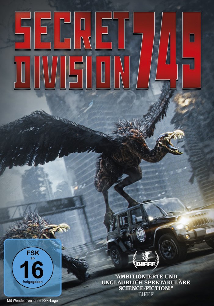 Secret Division 749 - DVD Front-Cover Secret Division 749 - DVD Front-Cover