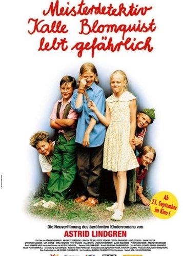 Meisterdetektiv Kalle Blomquist lebt gefährlich - Poster 2 Meisterdetektiv Kalle Blomquist lebt gefährlich - Poster 2