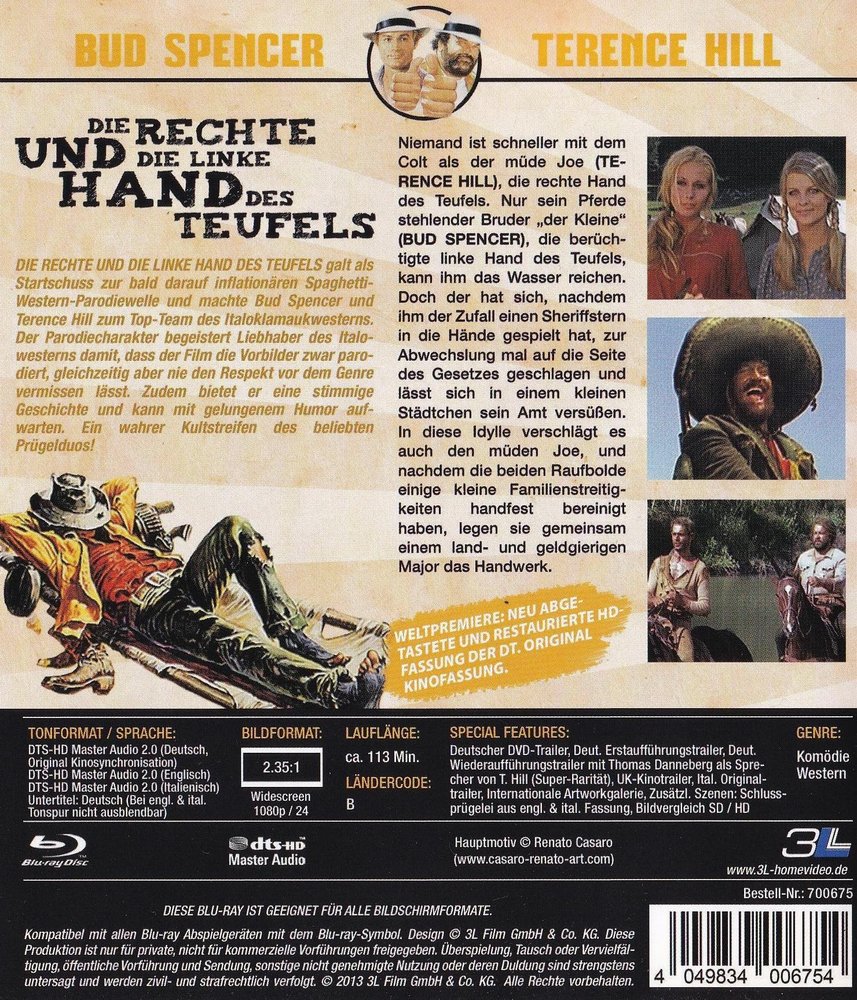 Die rechte und die linke Hand des Teufels - Blu-ray Back-Cover Die rechte und die linke Hand des Teufels - Blu-ray Back-Cover