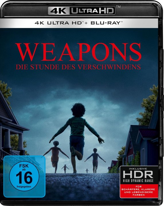 Weapons - Die Stunde des Verschwindens (Blu-ray 4K Ultra HD) Weapons - Die Stunde des Verschwindens (Blu-ray 4K Ultra HD)