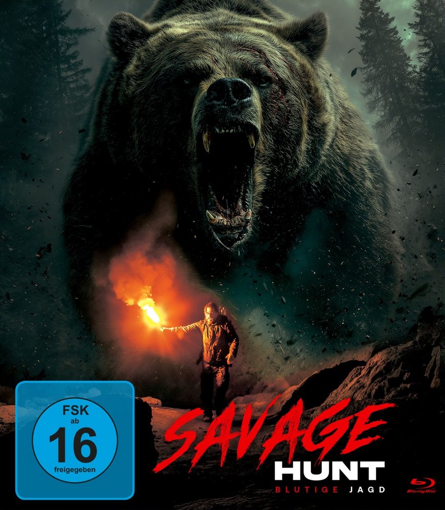 Savage Hunt - Blu-ray Front-Cover Savage Hunt - Blu-ray Front-Cover