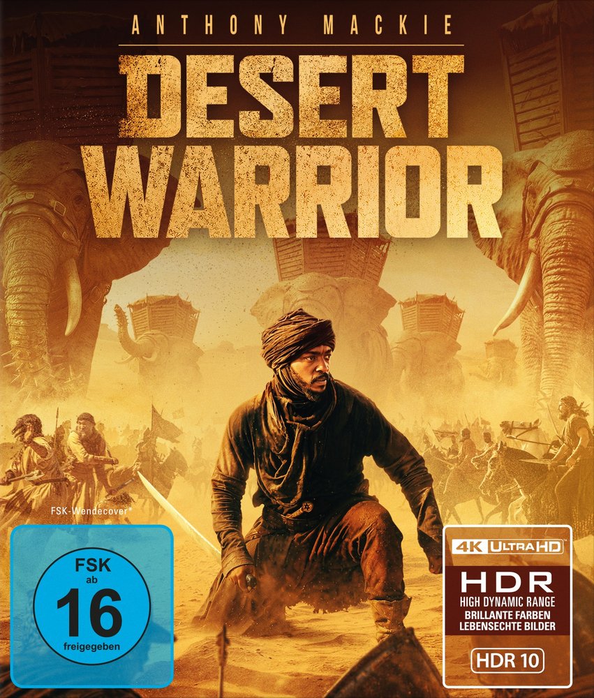 Desert Warrior - 4K UHD Front Cover Desert Warrior - 4K UHD Front Cover