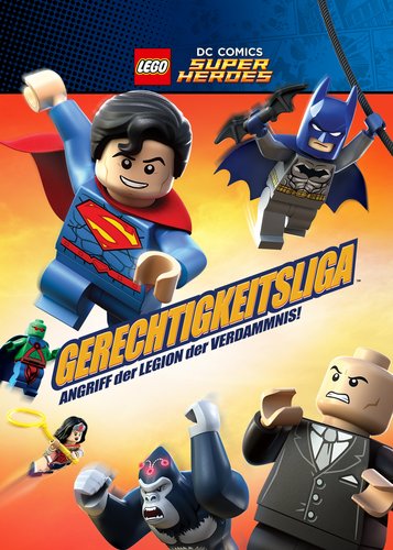 LEGO DC Comics Super Heroes: Gerechtigkeitsliga - Angriff der Legion der Verdammnis - Poster 1