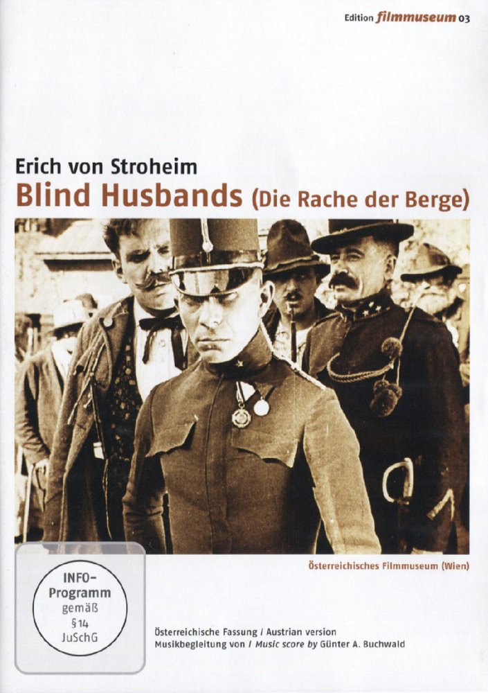 Blind Husbands - Blinde Ehemänner - DVD Front-Cover Blind Husbands - Blinde Ehemänner - DVD Front-Cover