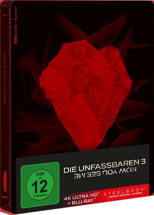 Die Unfassbaren 3 - Now you see me - Steelbook - Limited Edition (4K Ultra HD) (Blu-ray 4K Ultra HD) Die Unfassbaren 3 - Now you see me - Steelbook - Limited Edition (4K Ultra HD) (Blu-ray 4K Ultra HD)