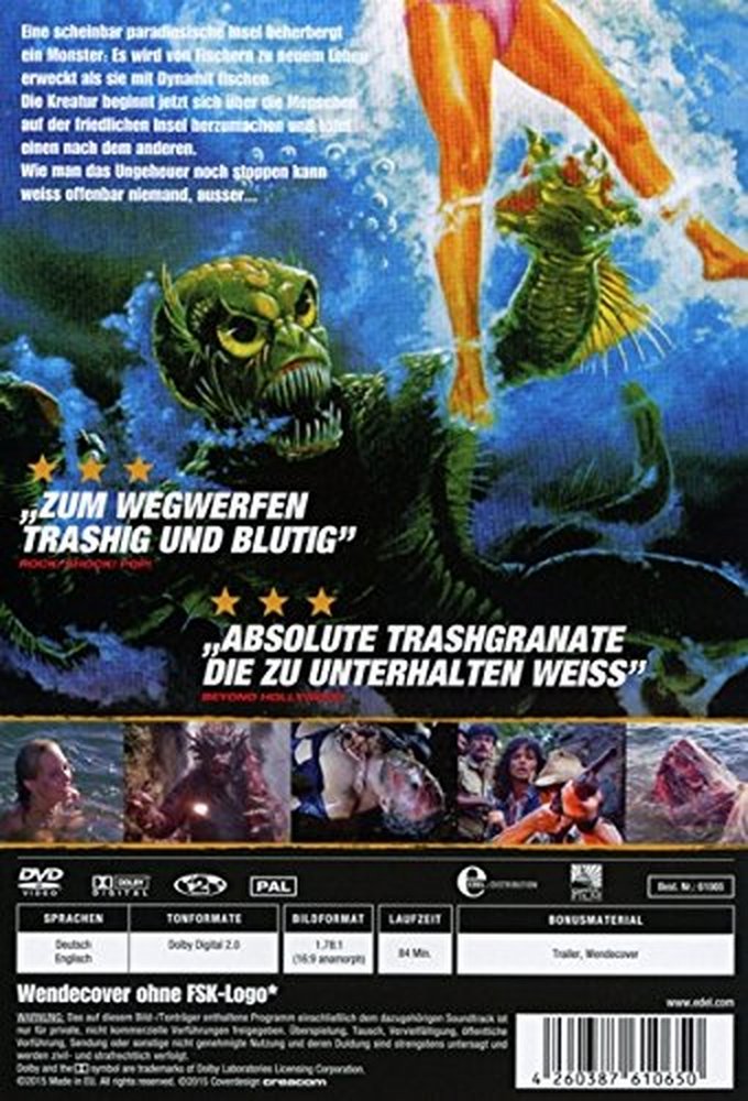 Demon of Paradise - Die Todesinsel - DVD Back-Cover Demon of Paradise - Die Todesinsel - DVD Back-Cover