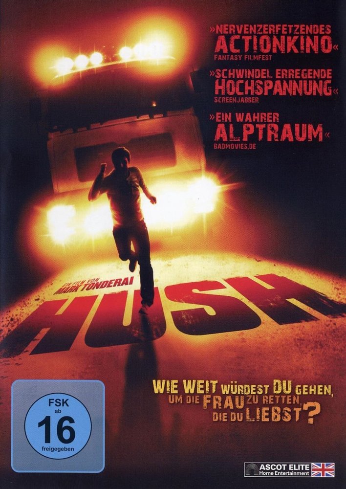 Hush - DVD Front-Cover Hush - DVD Front-Cover