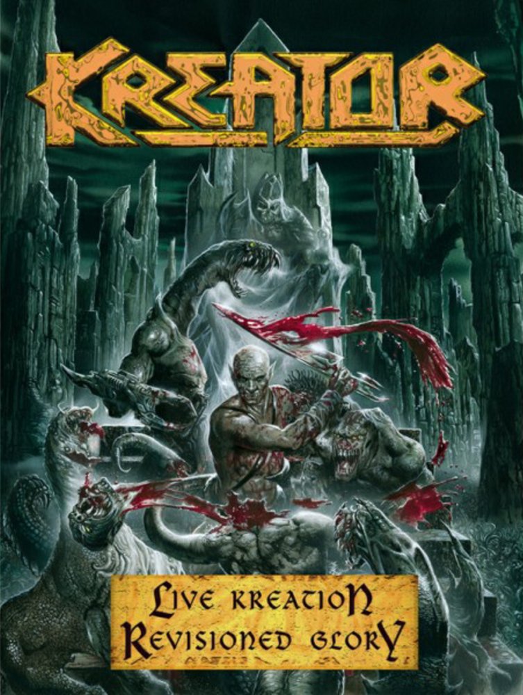 Kreator - Live Kreation - Revisioned Glory - DVD Front-Cover Kreator - Live Kreation - Revisioned Glory - DVD Front-Cover