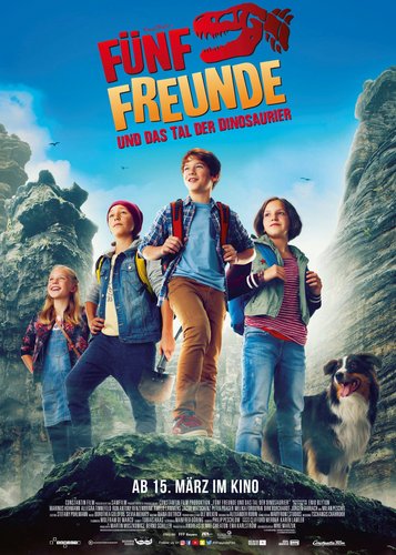 Fünf Freunde 5 - Fünf Freunde und das Tal der Dinosaurier - Poster 1