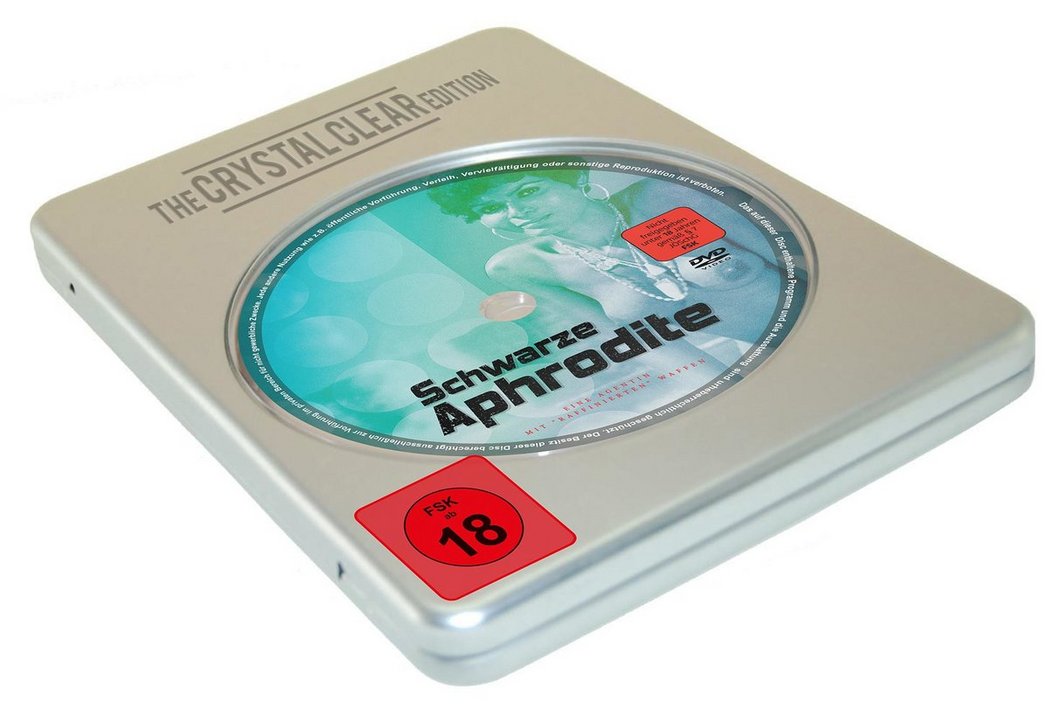 Schwarze Aphrodite - Metallbox - Limited Edition auf 111 Stück - The Crystal Clear Edition (DVD) Schwarze Aphrodite - Metallbox - Limited Edition auf 111 Stück - The Crystal Clear Edition (DVD)
