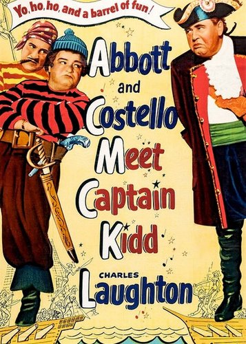 Abbott & Costello unter Piraten - Poster 2 Abbott & Costello unter Piraten - Poster 2