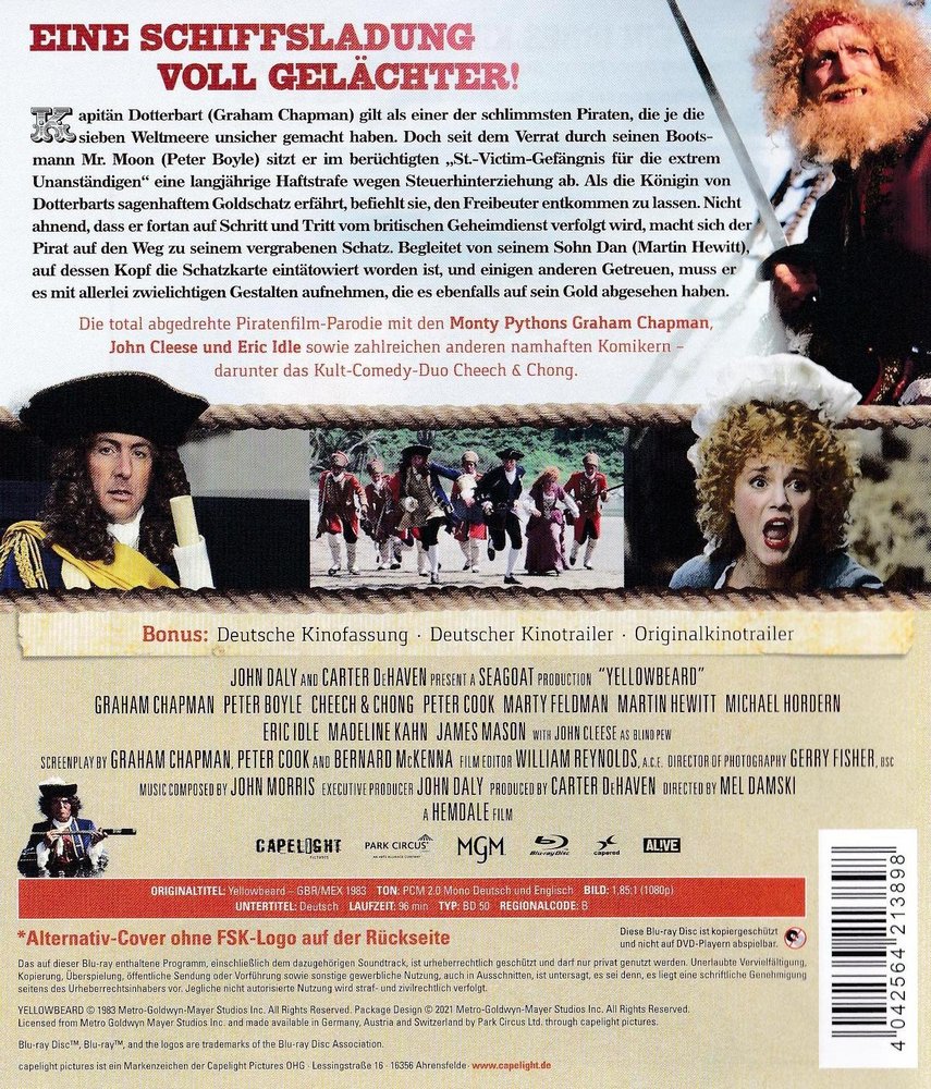 Dotterbart - Blu-ray Back-Cover Dotterbart - Blu-ray Back-Cover