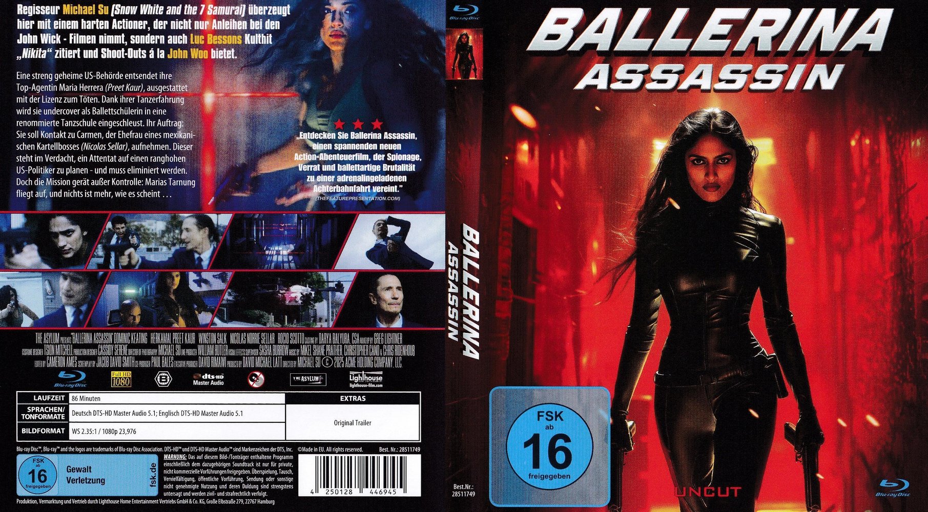Ballerina Assassin - Blu-ray Full-Cover Ballerina Assassin - Blu-ray Full-Cover