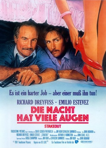 Stakeout - Die Nacht hat viele Augen - Poster 1 Stakeout - Die Nacht hat viele Augen - Poster 1