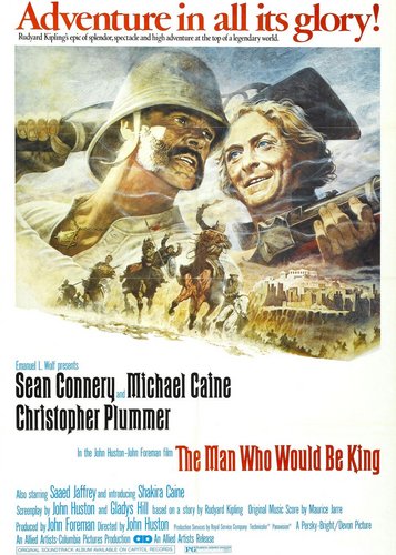 Der Mann, der König sein wollte - Poster 1