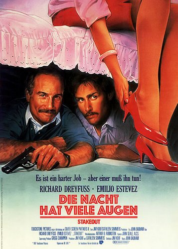 Stakeout - Die Nacht hat viele Augen - Poster 2 Stakeout - Die Nacht hat viele Augen - Poster 2