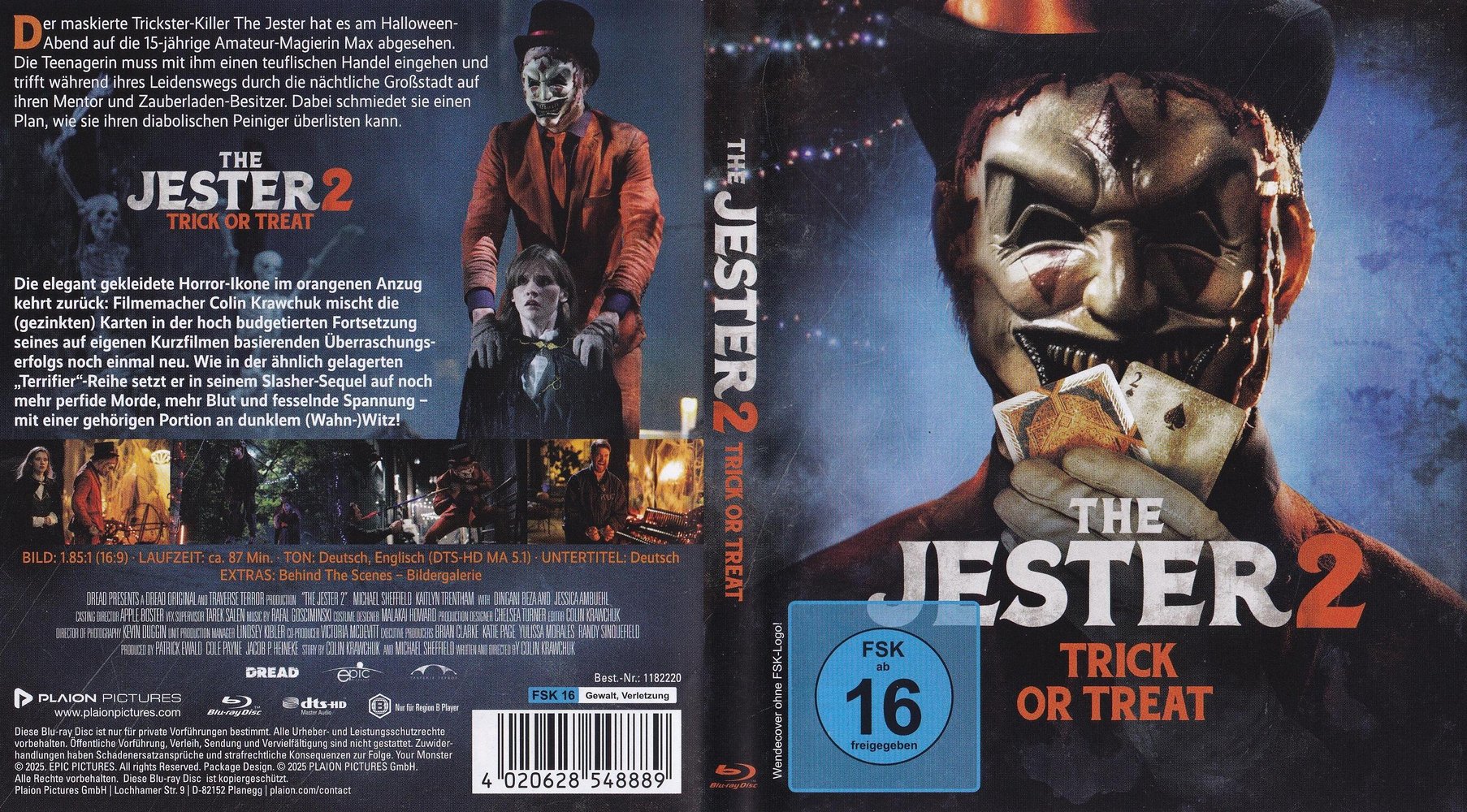 The Jester 2 - Blu-ray Full-Cover The Jester 2 - Blu-ray Full-Cover