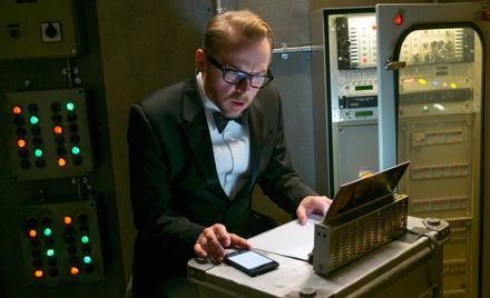 Simon Pegg in 'Mission Impossible 5' 2015
