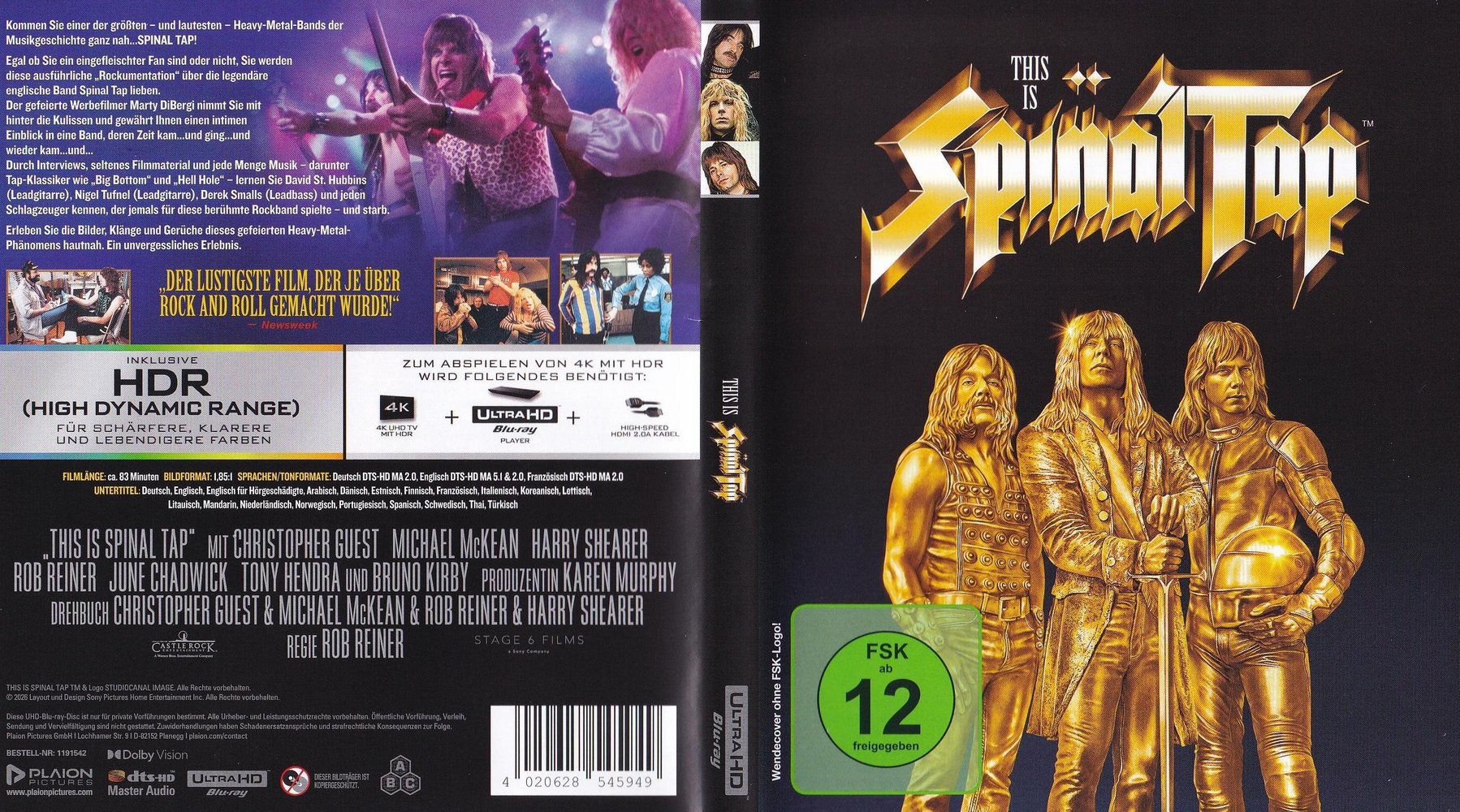 This is Spinal Tap - 4K UHD Full-Cover This is Spinal Tap - 4K UHD Full-Cover