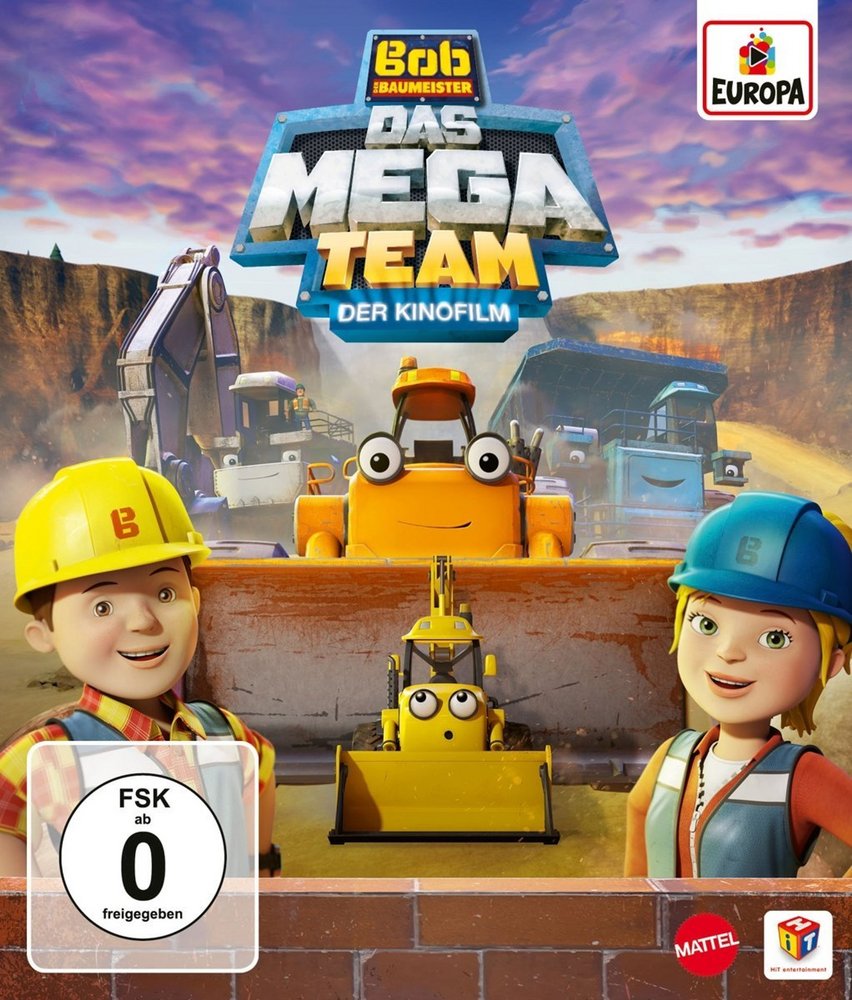 Bob der Baumeister - Das Mega Team - Blu-ray Front-Cover Bob der Baumeister - Das Mega Team - Blu-ray Front-Cover