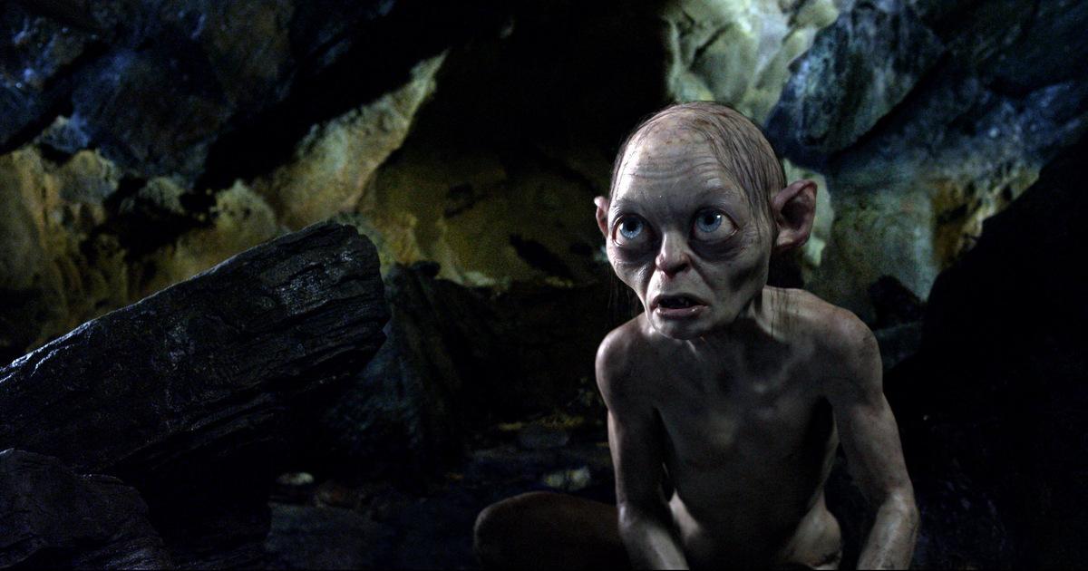 Andy Serkis als Gollum in 'Der Hobbit - Eine unerwartete Reise' © Warner Bros. 2012