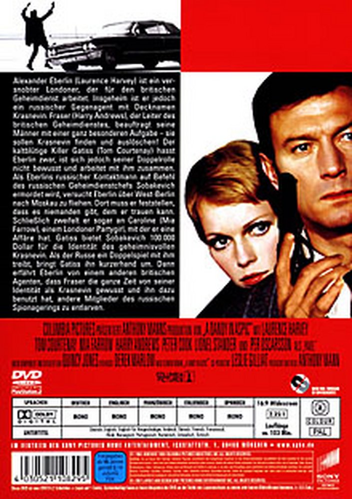 Todestanz eines Killers - DVD Back-Cover Todestanz eines Killers - DVD Back-Cover