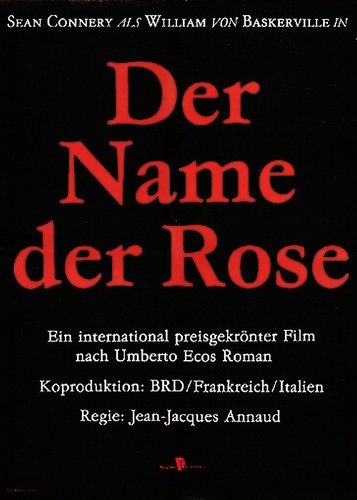 Der Name der Rose - Poster 3