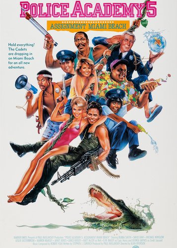Police Academy 5 - Auftrag Miami Beach - Poster 2 Police Academy 5 - Auftrag Miami Beach - Poster 2